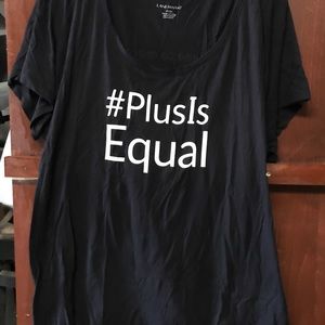 2 Lane Bryant tees